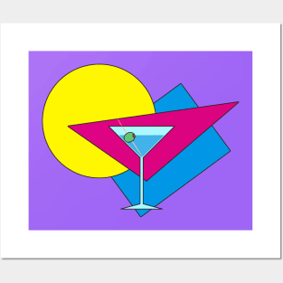 Retro Cocktail Posters and Art